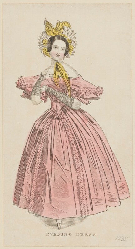 'evening dress', october 1834 npg d47679
