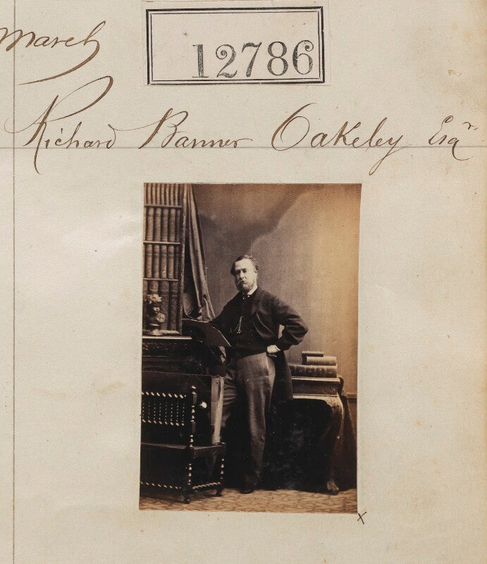 Richard banner oakeley npg ax62429