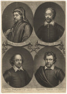 'Poets and Philosophers of England' NPG D3192