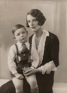 Valentine Bagot Rudolph Haylett Walker Ramsey; Hon. Cicely Sylvia Ramsey (née Molesworth) NPG x84521