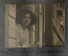 Lady Ottoline Morrell ('At the window of Casa Biondetti') NPG Ax140026