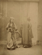 Eveleen Myers (née Tennant) as Jessica with Shylock in 'The Merchant of Venice' NPG Ax132833