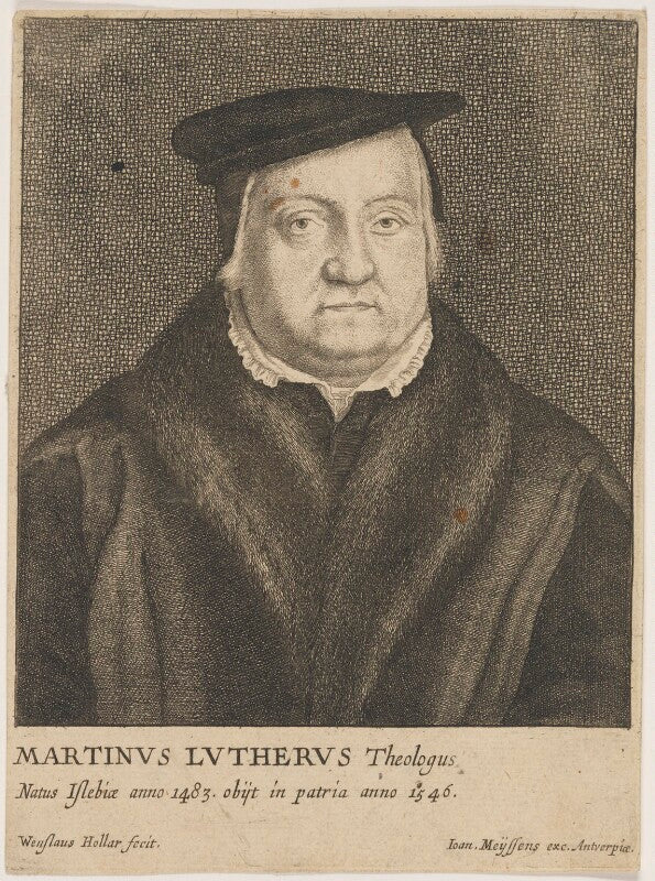 Called martin luther; possibly gaspar schets npg d47383