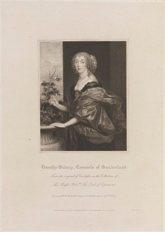 Dorothy spencer (née sidney), countess of sunderland npg d14801