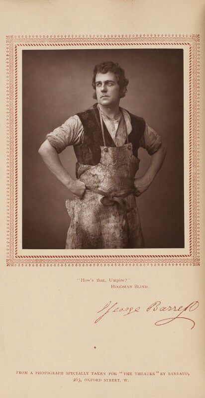George edward barrett as ben chibbles in 'hoodman blind' npg ax29226