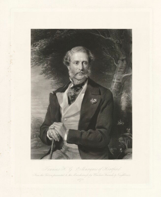 Francis george hugh seymour, 5th marquess of hertford npg d35736