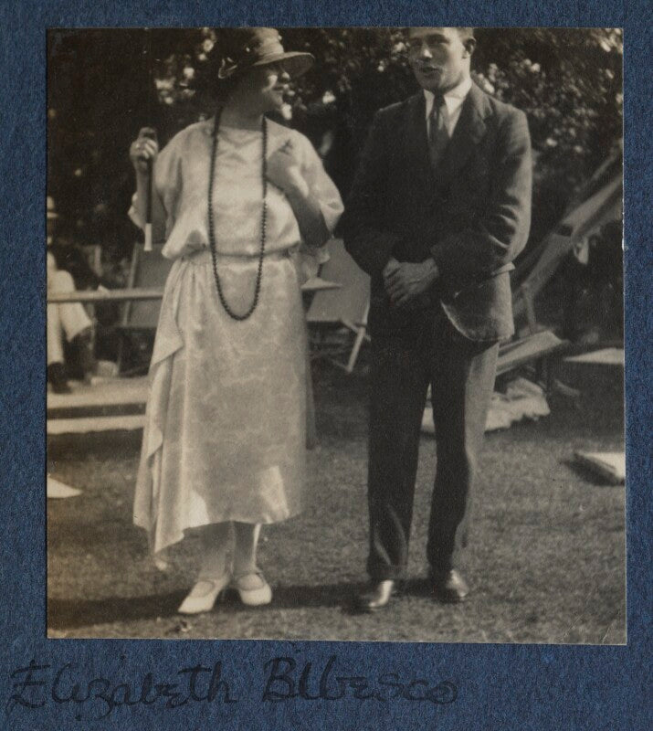 Elizabeth (née asquith), princess bibesco; sir maurice bowra npg ax141579