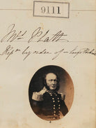 Unknown man ('Reproduction by order of Mrs Plath') NPG Ax58933