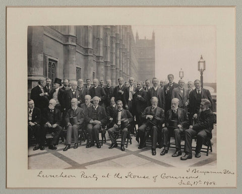 'Luncheon Party at the House of Commons' NPG x135013