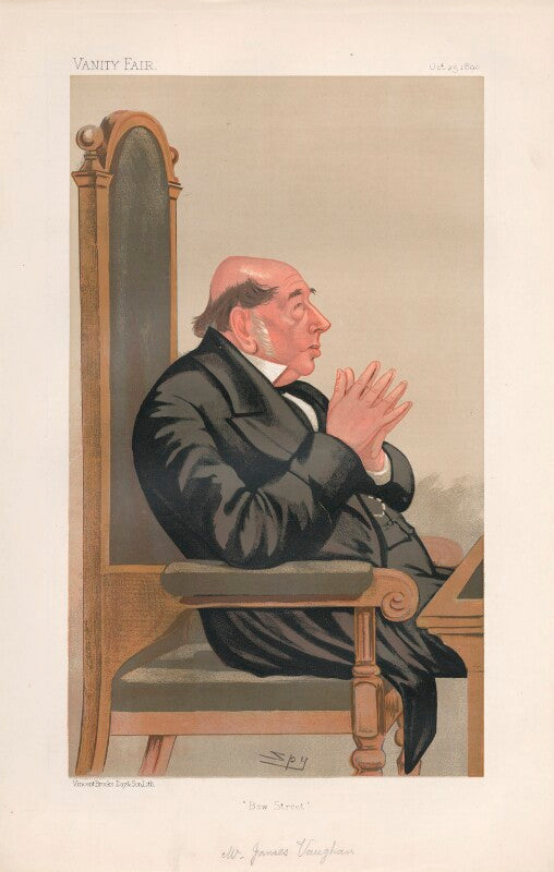 Sir james vaughan ('men of the day. no. 487.') npg d44513