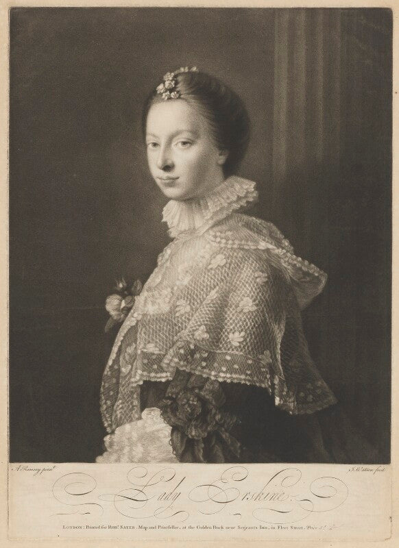 Janet (née wedderburn), lady erskine npg d36556