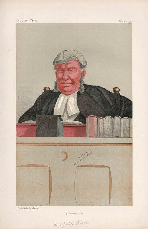 Nathaniel lindley, baron lindley ('judges. no. 27.') npg d44476