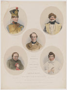 Charles James Mathews as four characters in 'Patter versus Clatter' NPG D38322