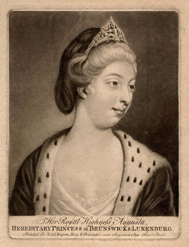 Princess augusta charlotte, duchess of brunswick wolfenbüttell npg d7932