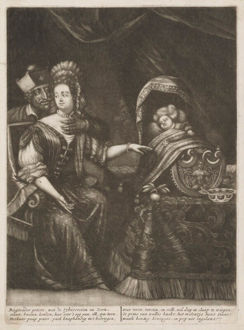 Sir Edward Petre, 3rd Bt; Mary of Modena; Prince James Francis Edward Stuart NPG D10694
