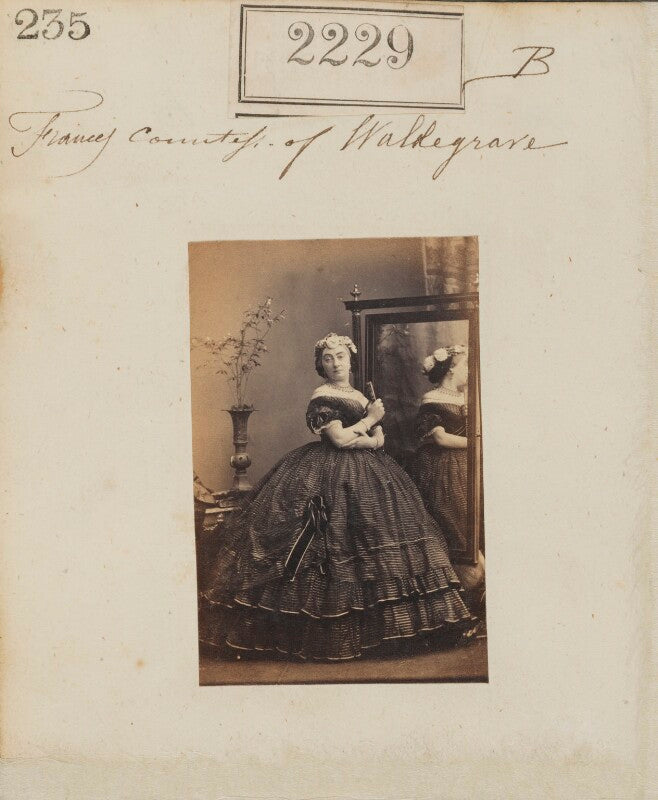 Frances elizabeth anne (née braham), countess waldegrave npg ax51617