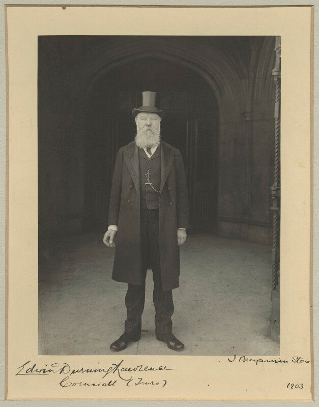 Sir edwin durning lawrence, 1st bt npg x31539