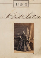 Mrs Frederick Hutton NPG Ax61189