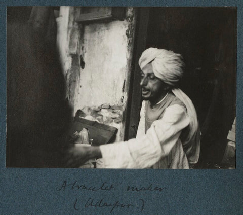 'A bracelet maker, Udaipur' NPG Ax143828