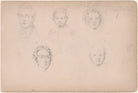 Five unknown sitters NPG D23313(28)