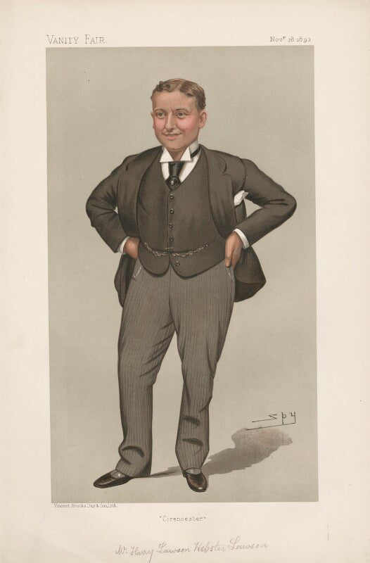 Harry lawson webster lawson, 1st viscount burnham ('statesmen. no. 626.') npg d44673