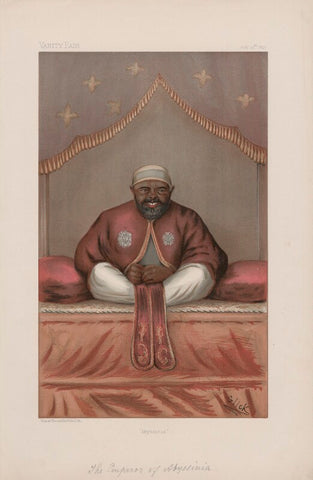 Menelik II, Emperor of Abyssinia ('Sovereigns. No. 21.') NPG D44866