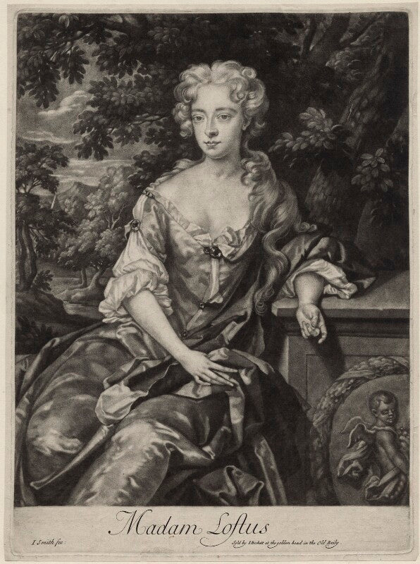 Lucy loftus (née brydges), viscountess lisburne npg d31030