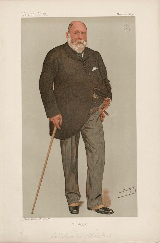William henry wills, 1st baron winterstoke ('men of the day. no. 575.') npg d44674
