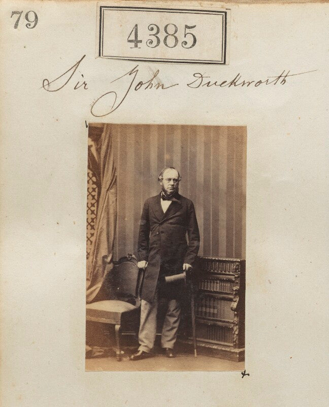 Sir john thomas buller duckworth, 2nd bt npg ax54398