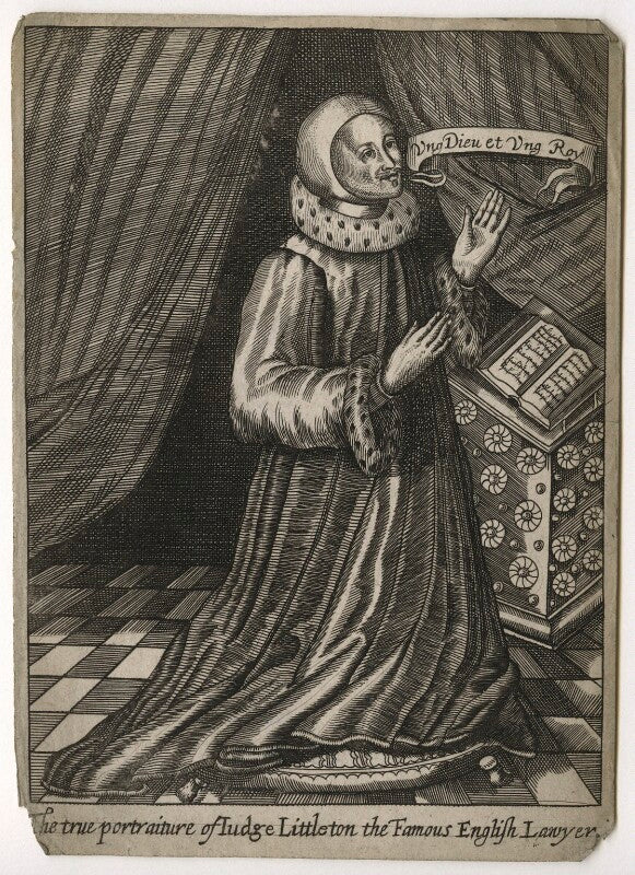 Sir thomas littleton (lyttleton) npg d42345