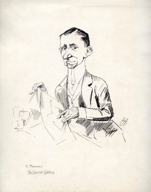 Guglielmo marconi npg d95