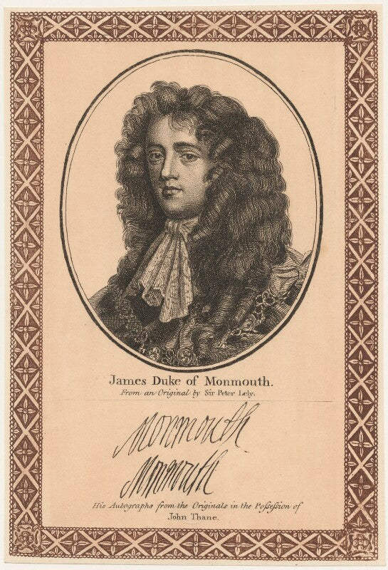 James scott, duke of monmouth and buccleuch npg d29394