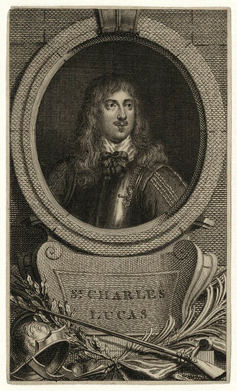 Richard neville engraved as sir charles lucas npg d27196