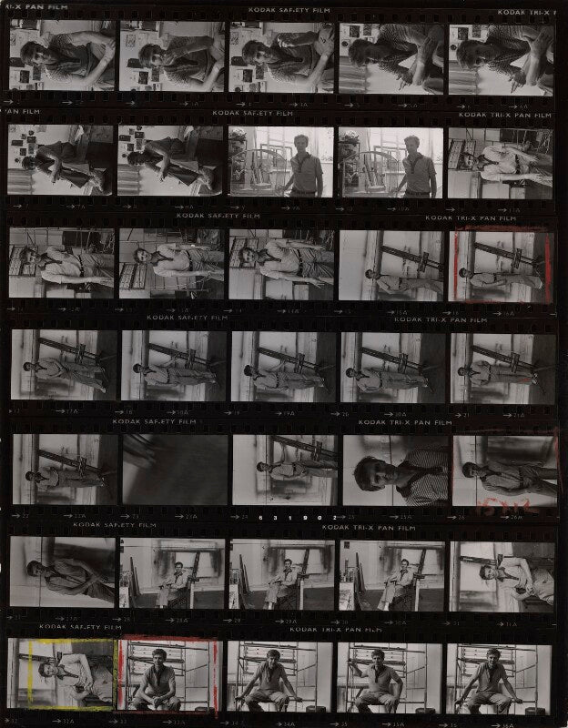 Michael james andrews contact sheet npg x210020