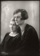 Hon. Mary Edith Percy; Stella Katherine Percy (née Drummond), Lady Percy of Newcastle NPG x150327