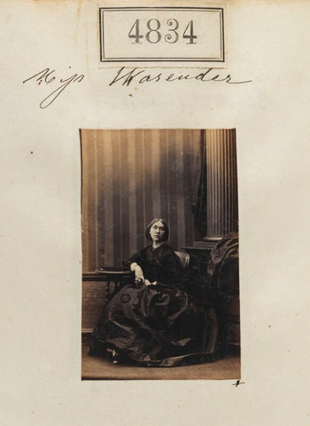 Miss Warrender NPG Ax54844