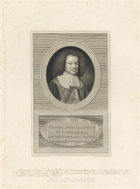 Thomas clifford, 1st baron clifford of chudleigh npg d29407
