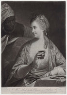 'Mrs Reid in the Character of a Sultana' (Mrs Reid and an unknown woman) NPG D42267
