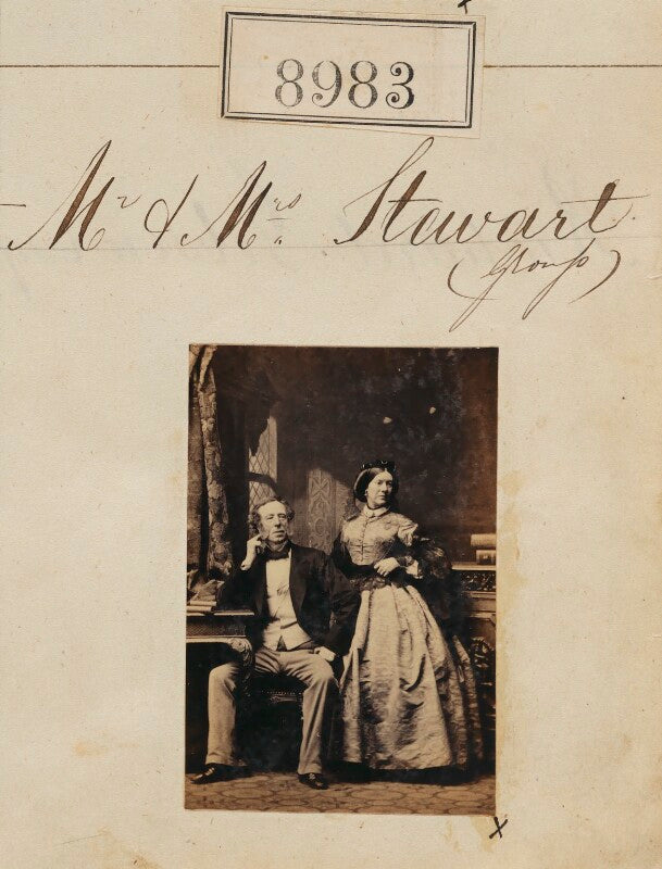 Mr stewart; mrs stewart npg ax58806
