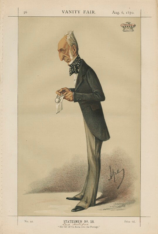 Charles wood, 1st viscount halifax ('statesmen no. 58.') npg d43443