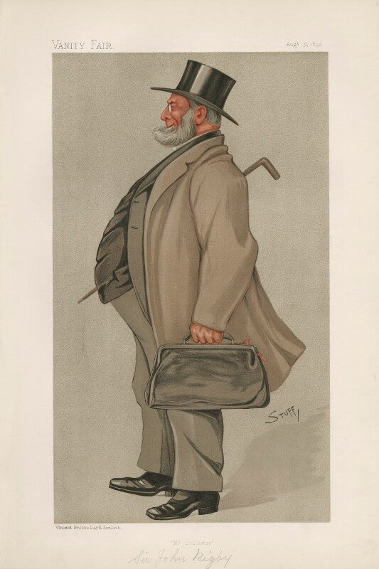 Sir john rigby ('statesmen. no. 616.') npg d44662