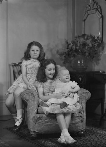 Catherine Armstrong (née Buckley) with her sisters Jane Gwellian Armstrong Slade (née Buckley) and Marion Miranda Armstrong Buckley. NPG x73141