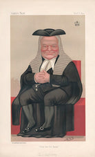 Hardinge Stanley Giffard, 1st Earl of Halsbury ('Statesmen. No. 574.') NPG D44515