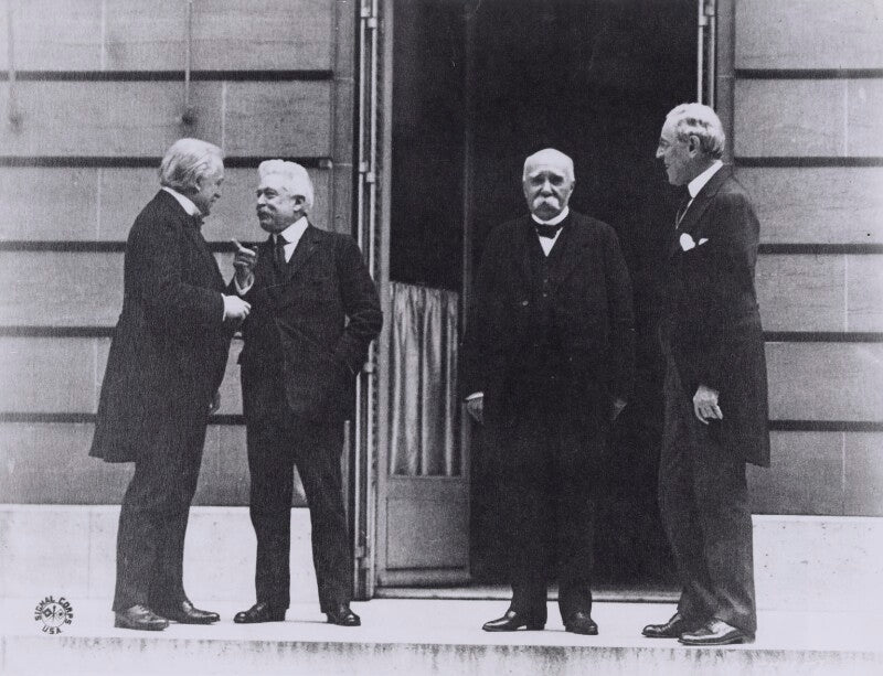 Council of four, paris peace conference npg x194125