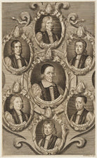 The Seven Bishops committed to the Tower in 1688 NPG D18862