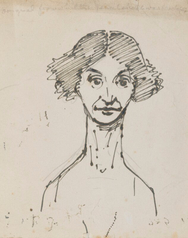 'the ostrich' (unknown woman) npg d43160