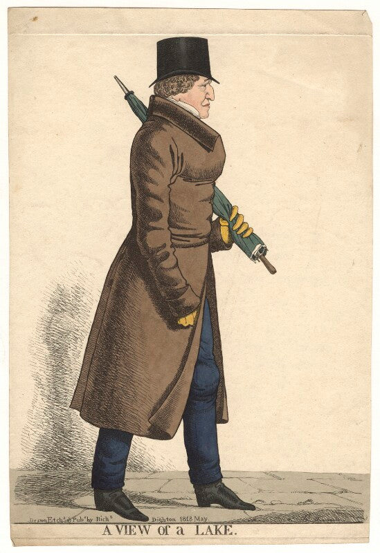 Gerard lake, 1st viscount lake ('a view of a lake') npg d13500