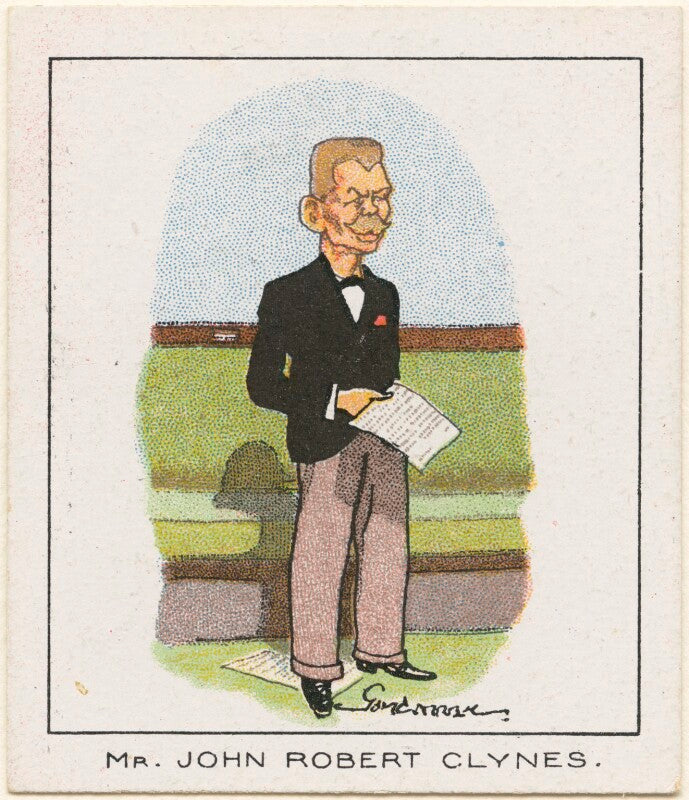 John robert ('j.r.') clynes npg d2832