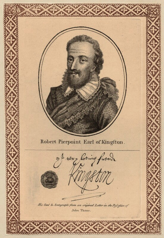 Robert pierrepont (pierrepoint), 1st earl of kingston upon hull npg d27043