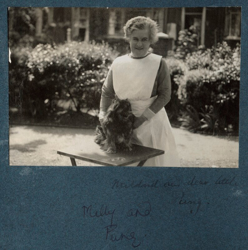 Mildred and dear little pung' (millie ellis) npg ax143576